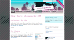 Desktop Screenshot of nakupvamerice.cz